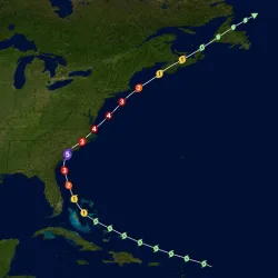 Path of Hurricane Katrina