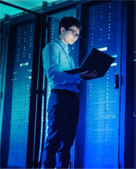 IT Guy with Laptop IT Guy with Laptop