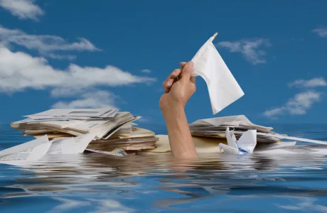 drowning - manual work